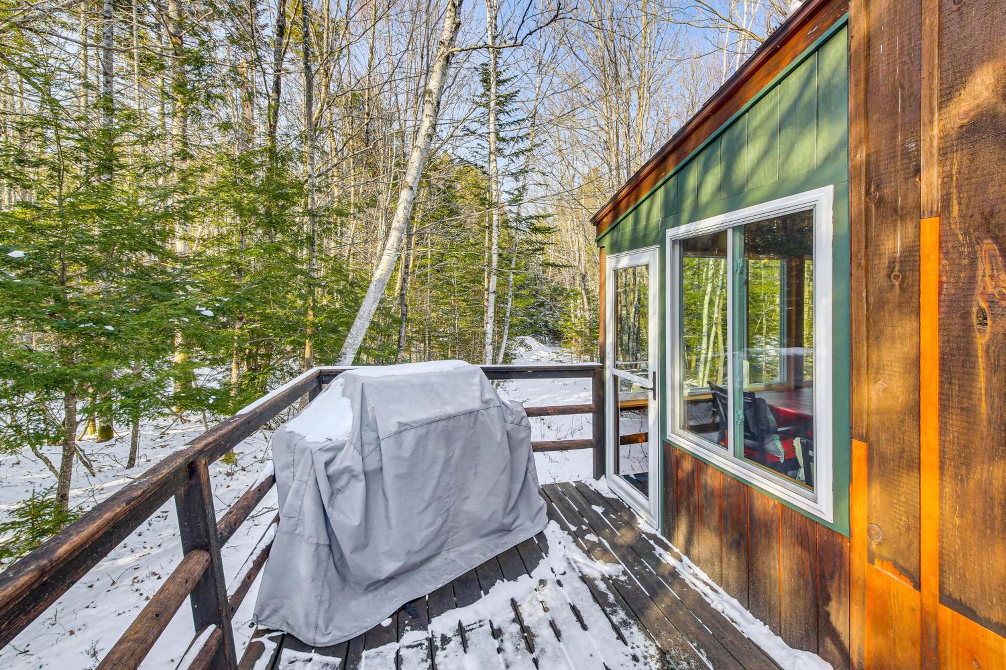 Rustic Searsport Cabin Loft And Sunroom On 10 Acres Eksteriør billede
